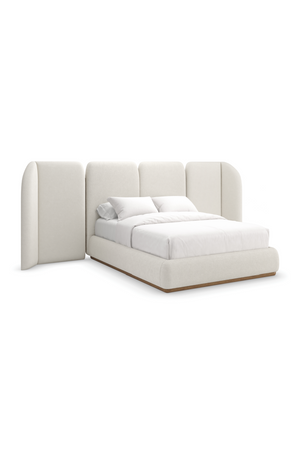   White Upholstered Bed | Oroa.com