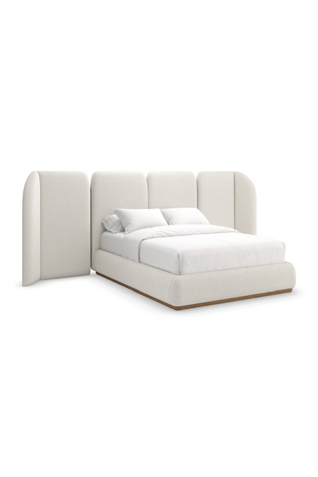  White Upholstered Bed | Oroa.com