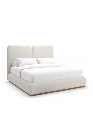   White Upholstered Bed | Oroa.com