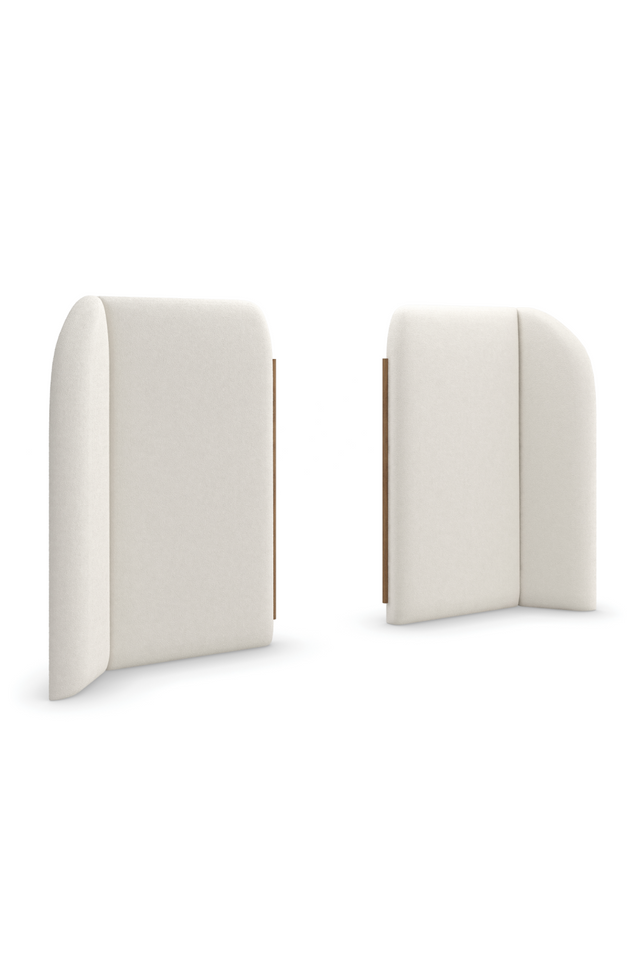 White Upholstered Bed Panels | Caracole Malta | Oroa.com