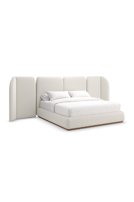   White Upholstered Bed Panels | Oroa.com
