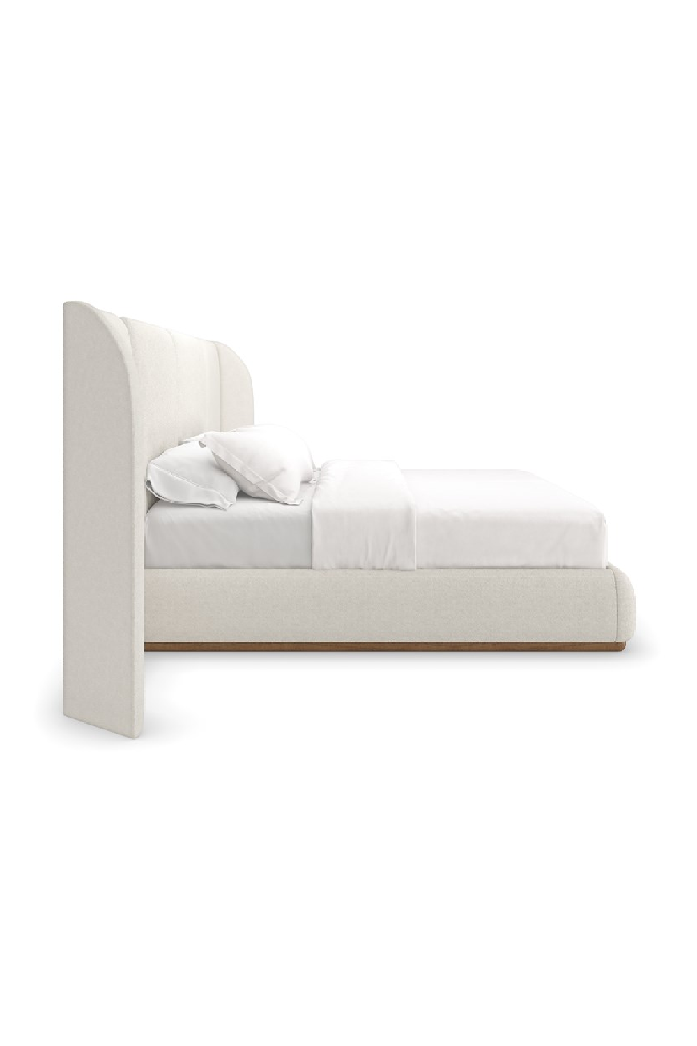   White Upholstered Bed Panels | Oroa.com
