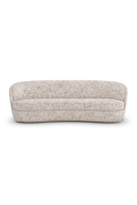   Organic-Shaped Chenille Sofa | Oroa.com