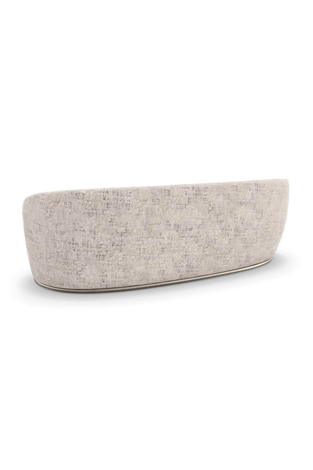   Organic-Shaped Chenille Sofa | Oroa.com