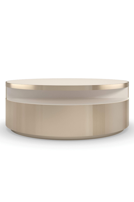   Gold Rotatable Coffee Table | Oroa.com