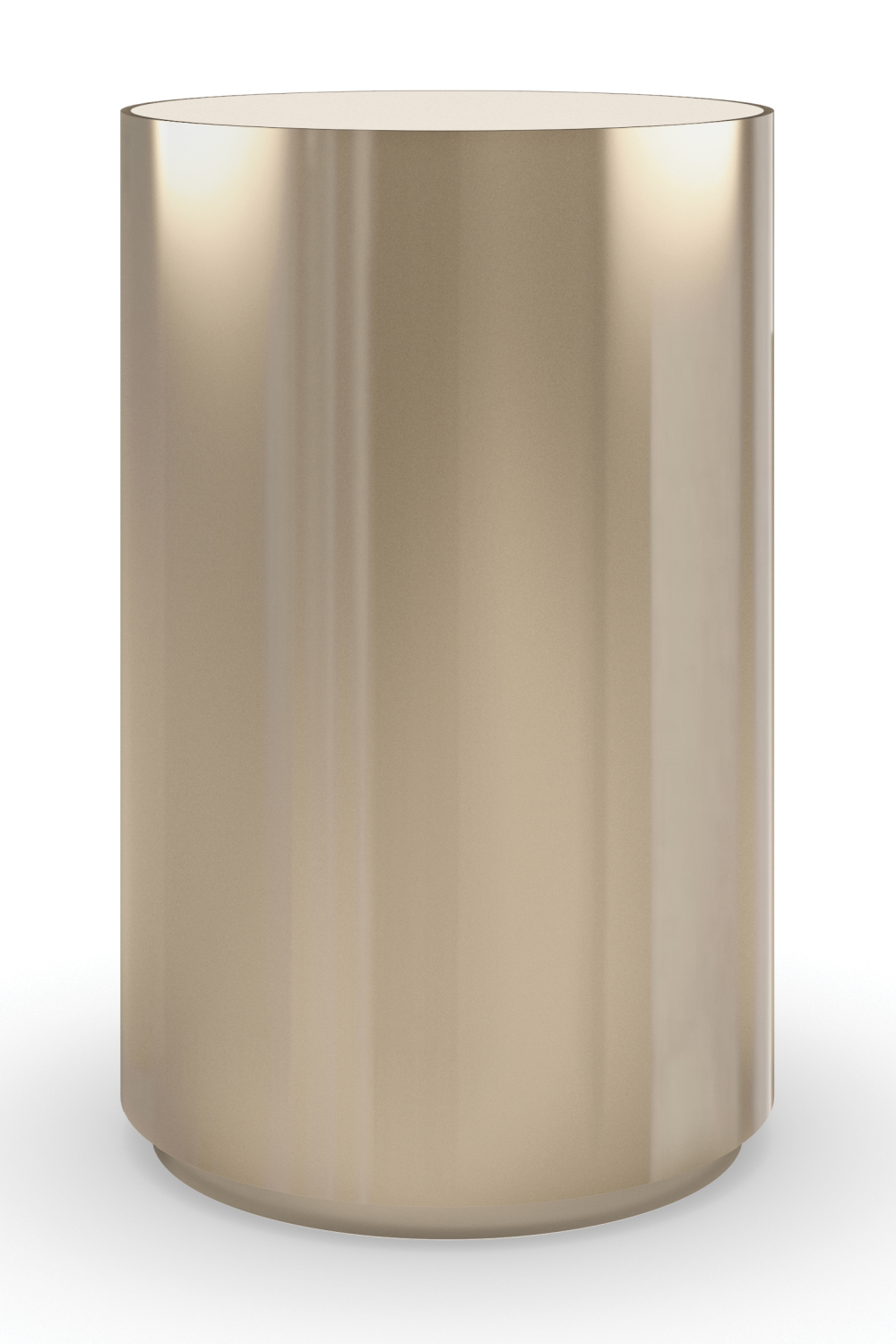   Cylindrical Metallic Side Table | Oroa.com