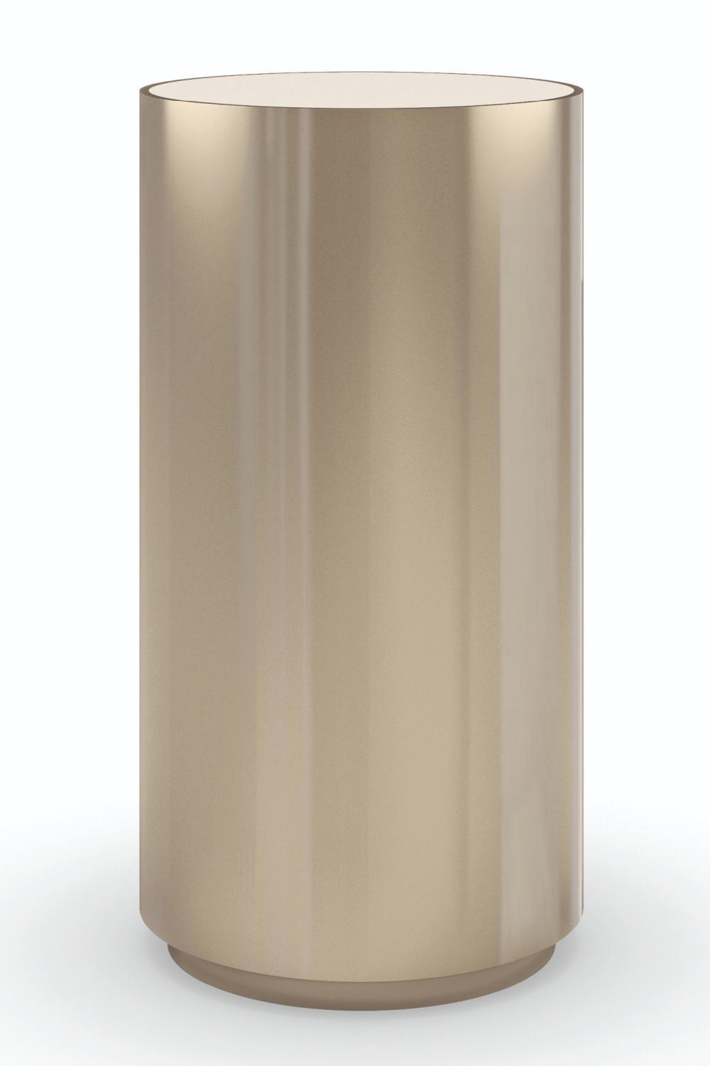   Cylindrical Metallic Side Table | Oroa.com