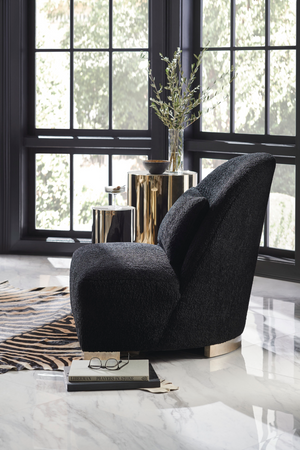   Cylindrical Metallic Side Table | Oroa.com