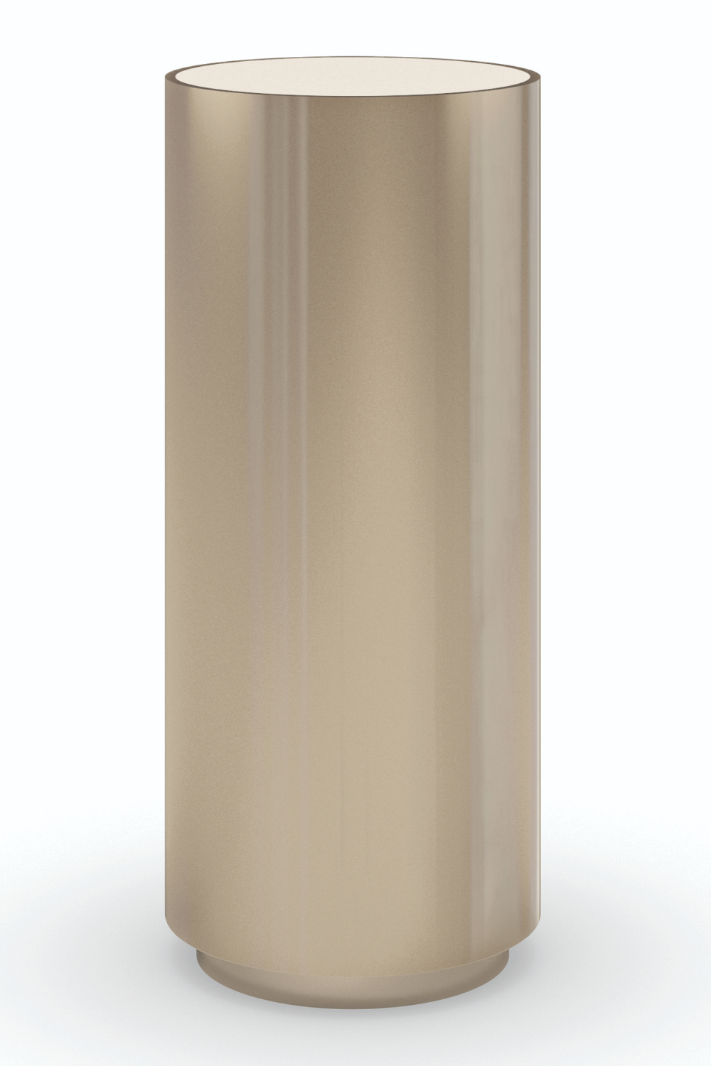   Cylindrical Metallic Side Table | Oroa.com