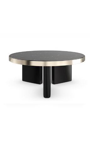   Black Round Coffee Table | Oroa.com