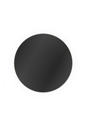   Black Round Coffee Table | Oroa.com