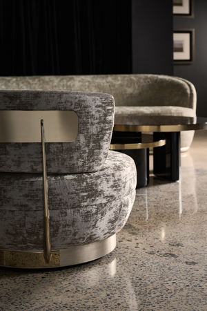   Black Round Coffee Table | Oroa.com