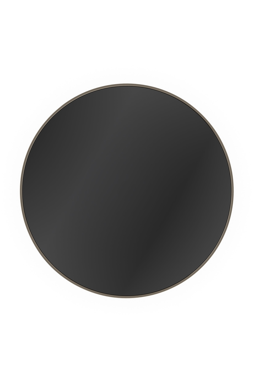   Black Mirrored Top Side Table | Oroa.com