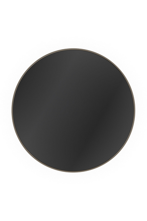   Black Mirrored Top Side Table | Oroa.com