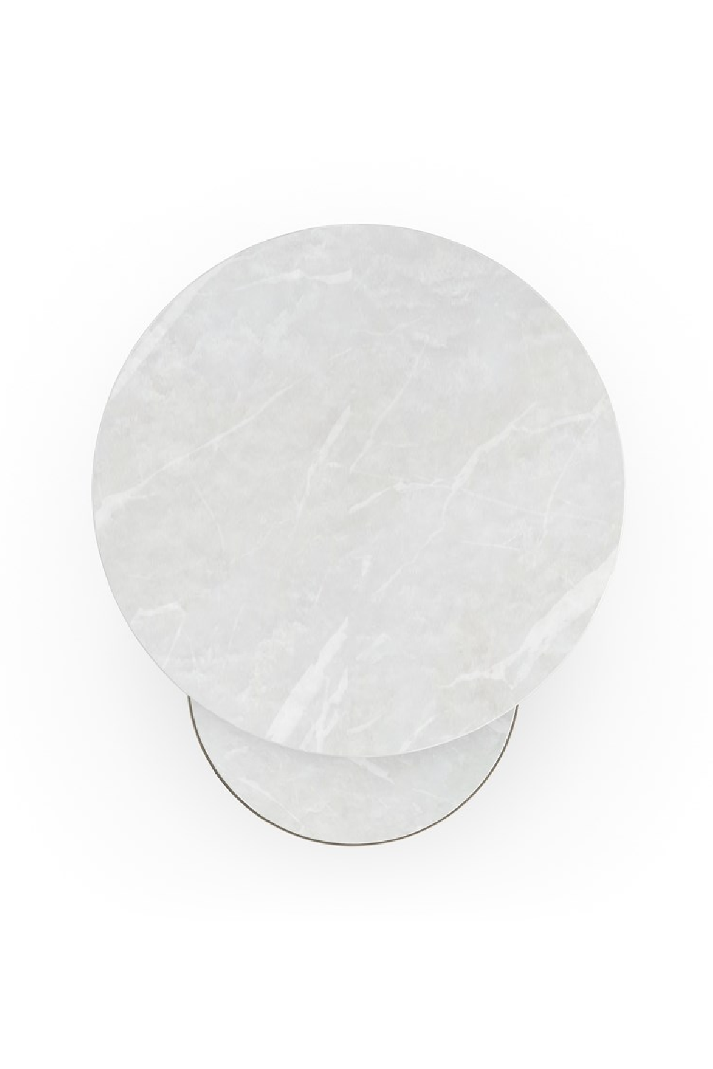   White Marble Nesting Accent Table | Oroa.com