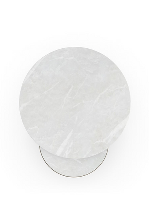   White Marble Nesting Accent Table | Oroa.com