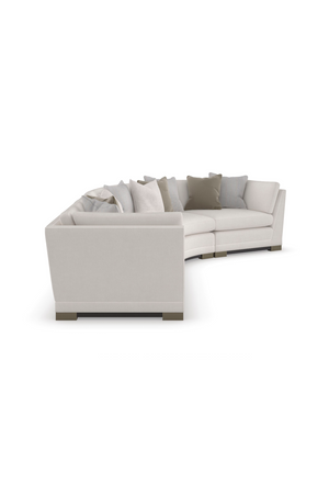   Modern Chenille Modular Sofa | Oroa.com