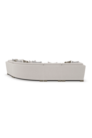   Modern Chenille Modular Sofa | Oroa.com