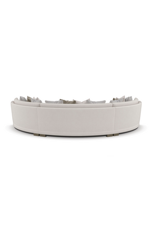   Modern Chenille Modular Sofa | Oroa.com