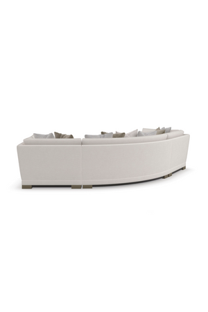   Modern Chenille Modular Sofa | Oroa.com
