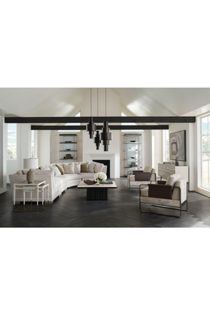   Modern Chenille Modular Sofa | Oroa.com
