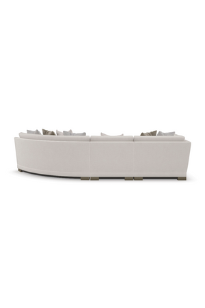   Modern Chenille Modular Sofa | Oroa.com