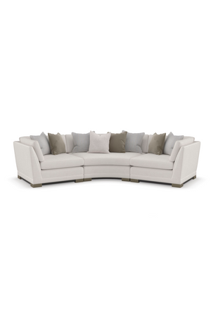   Modern Chenille Modular Sofa | Oroa.com