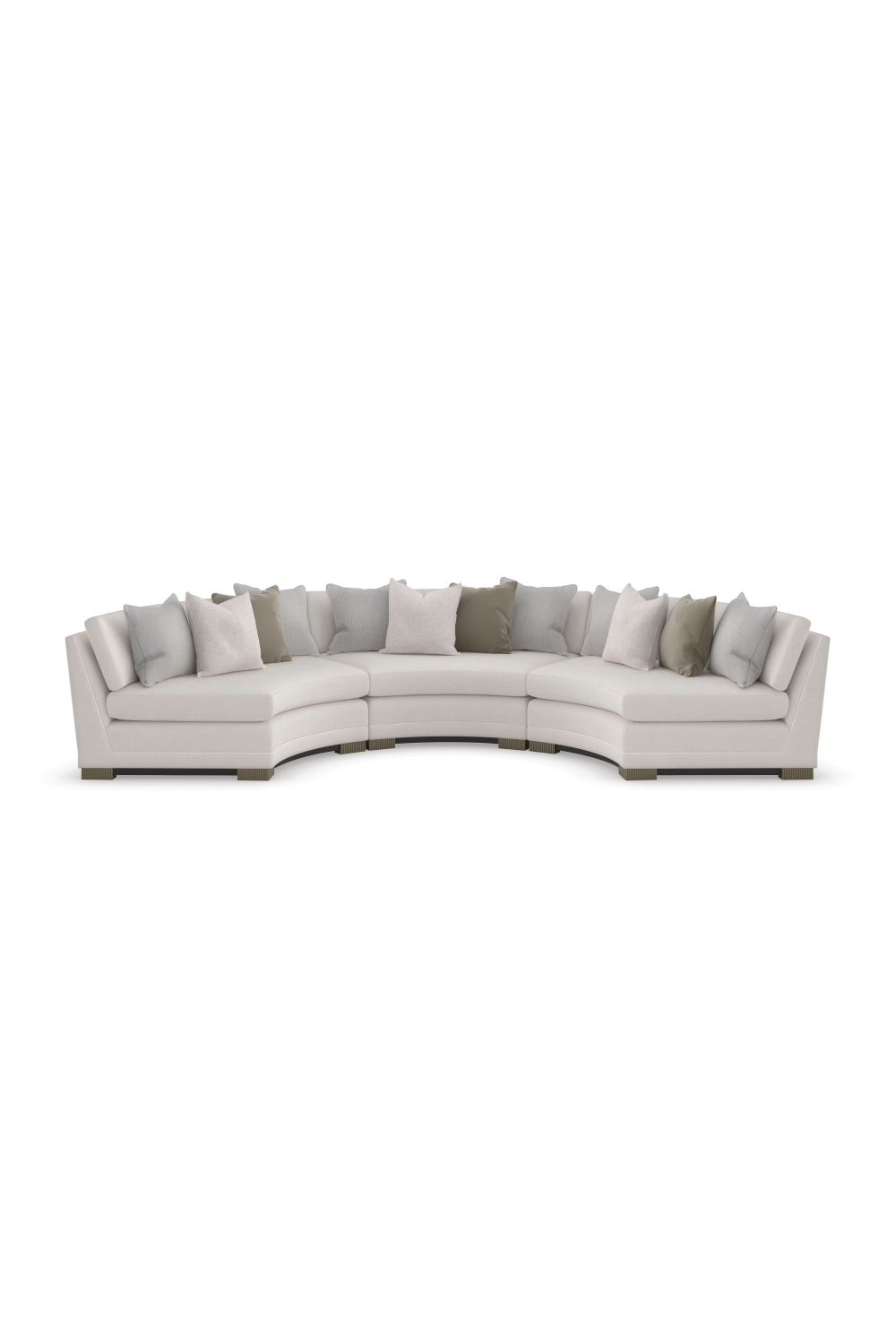   Modern Chenille Modular Sofa | Oroa.com