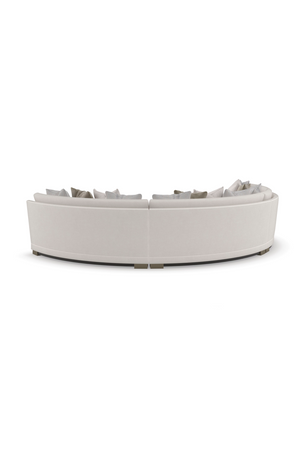   Modern Chenille Modular Sofa | Oroa.com