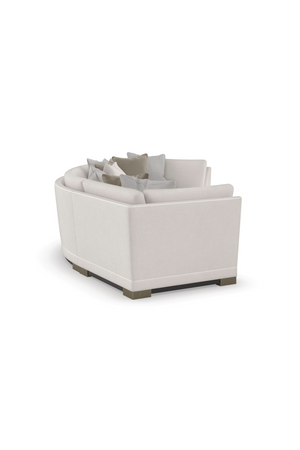   Modern Chenille Modular Sofa | Oroa.com