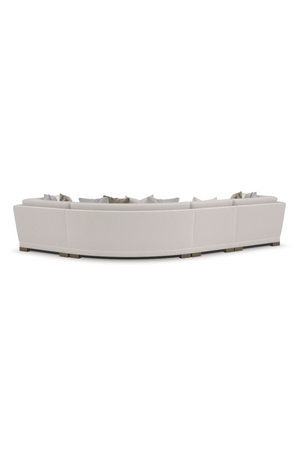   Modern Chenille Modular Sofa | Oroa.com