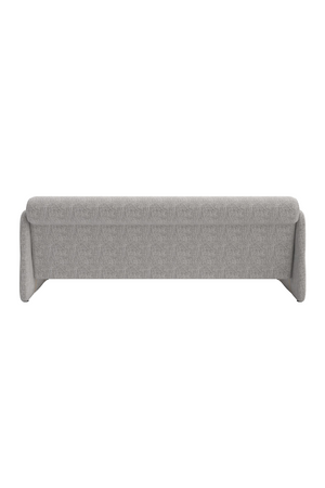   Taupe Leather Strapped Sofa | Oroa.com