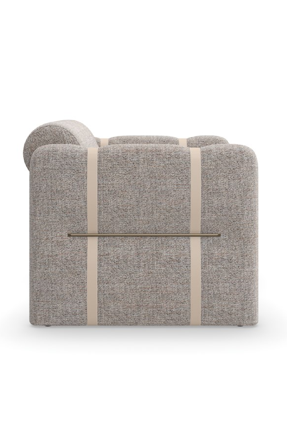  Taupe Lounge Armchair | Oroa.com