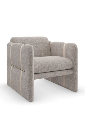   Taupe Lounge Armchair | Oroa.com