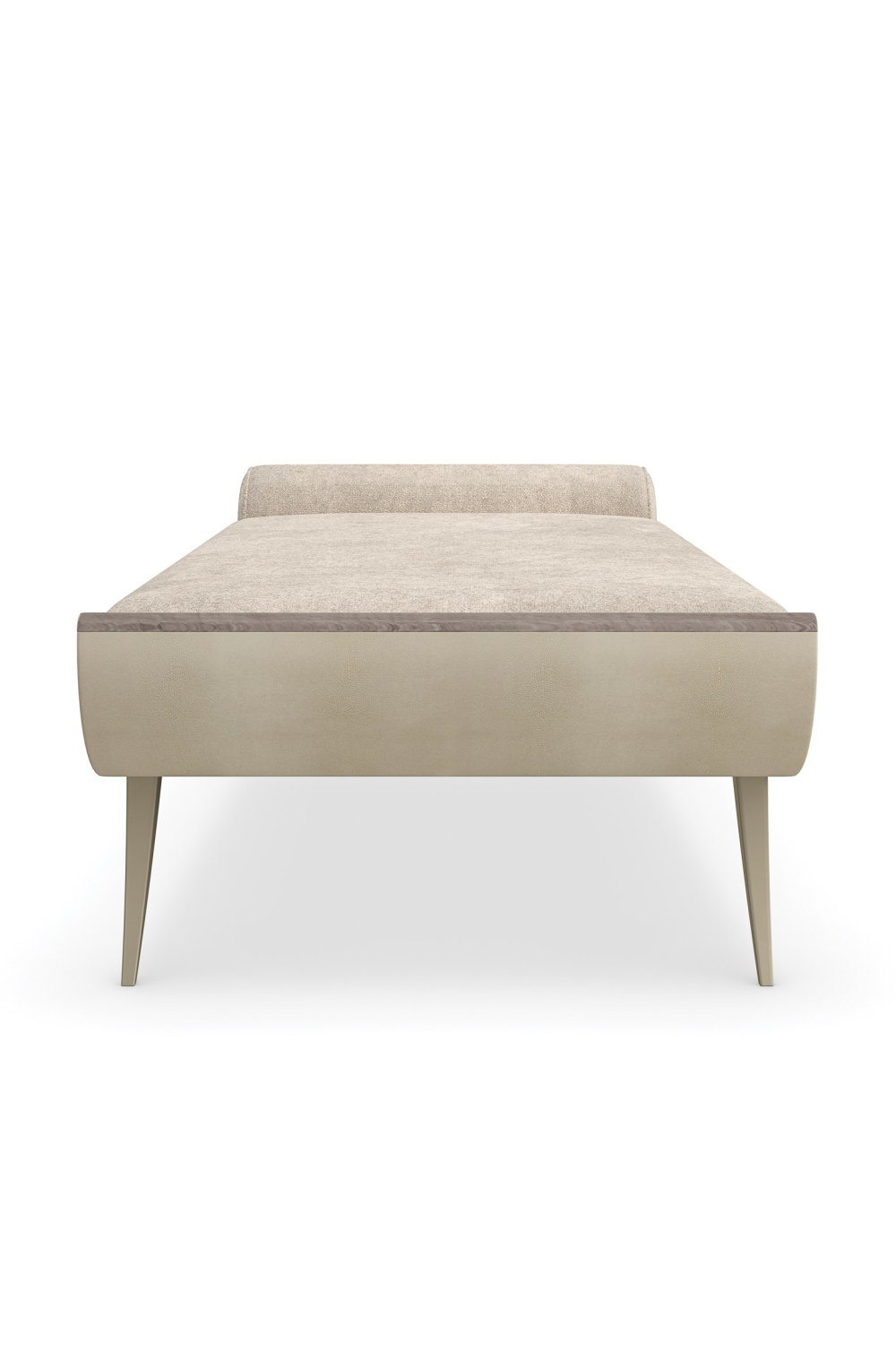   Cream Velvet Chaise | Oroa.com
