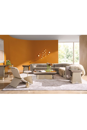   Modern Sculptural Lounge Chair | Oroa.com