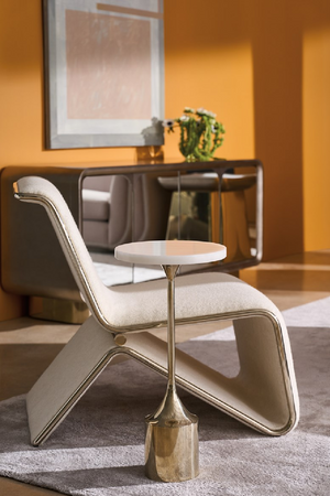   Modern Sculptural Lounge Chair | Oroa.com