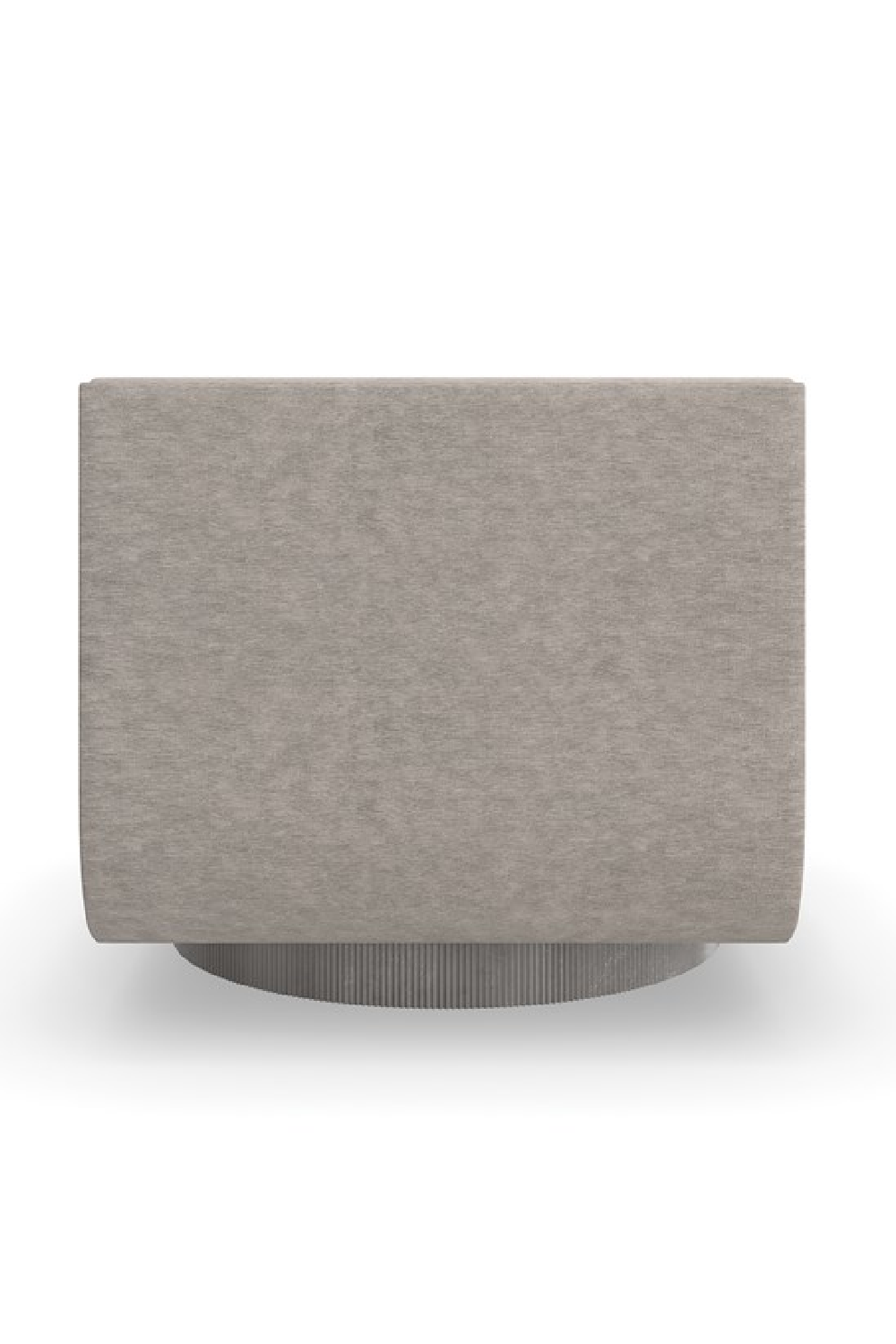   Taupe Velvet Lounge Chair | Oroa.com
