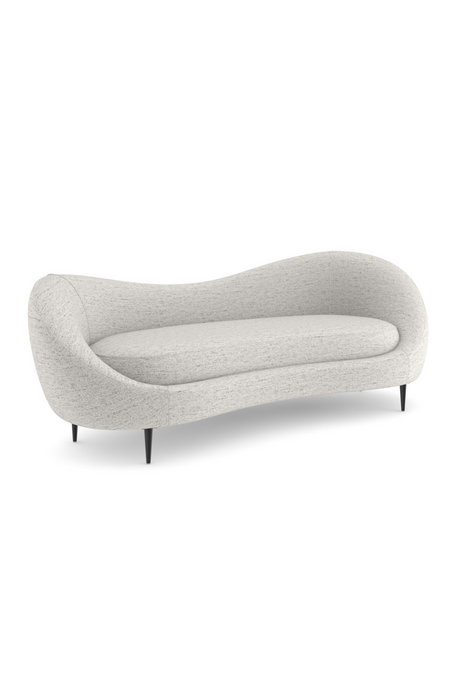   Bean-Shaped Chenille Sofa | Oroa.com
