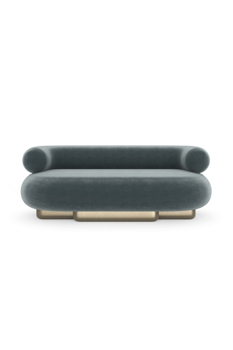   Bean-Shaped Velvet Sofa | Oroa.com