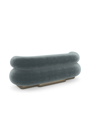   Bean-Shaped Velvet Sofa | Oroa.com