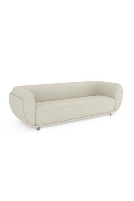   Ivory Bouclé Sofa | Oroa.com