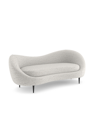   Bean-Shaped Chenille Sofa | Oroa.com