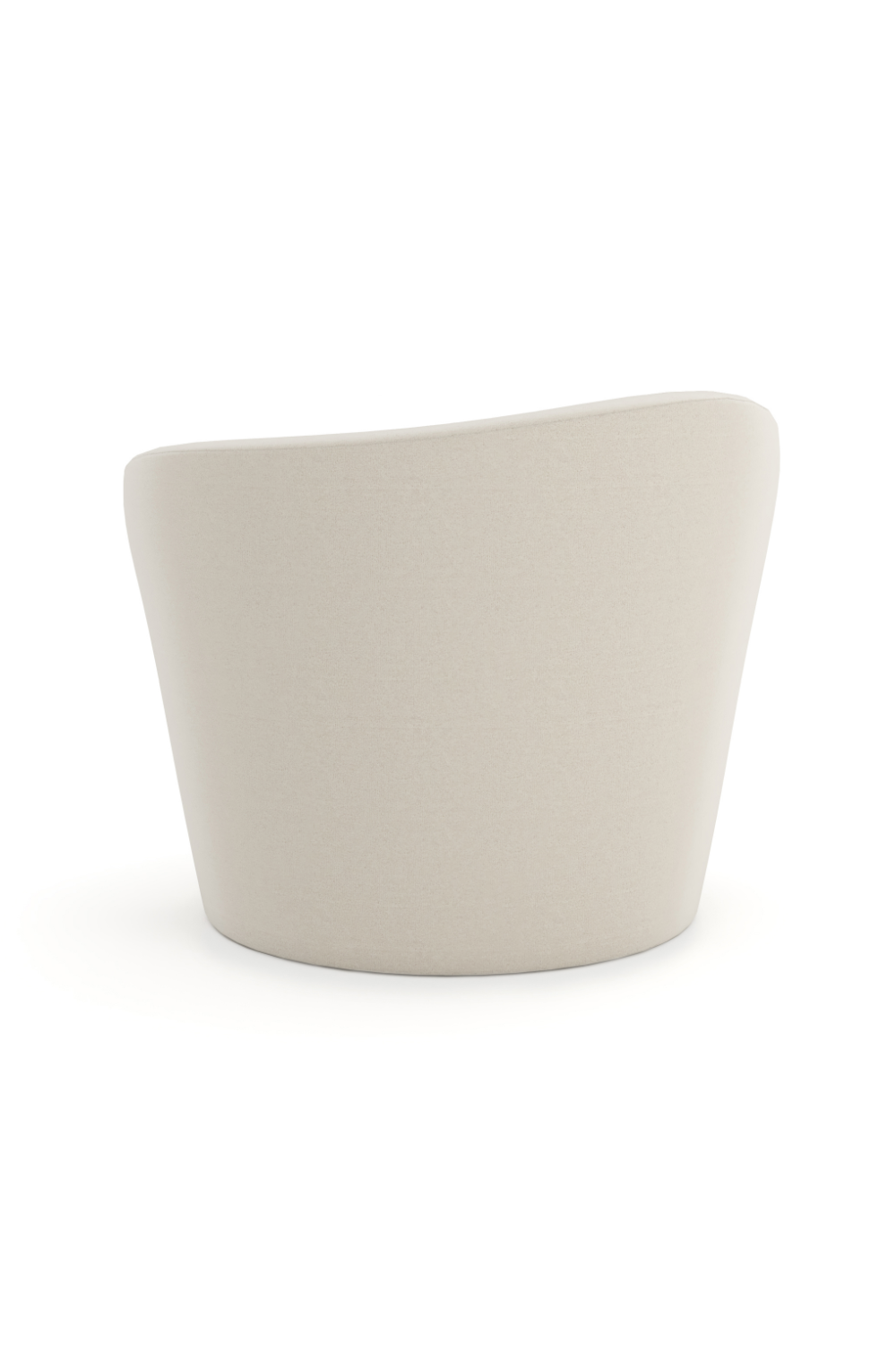   Wavy Back Wool Swivel Chair | Oroa.com