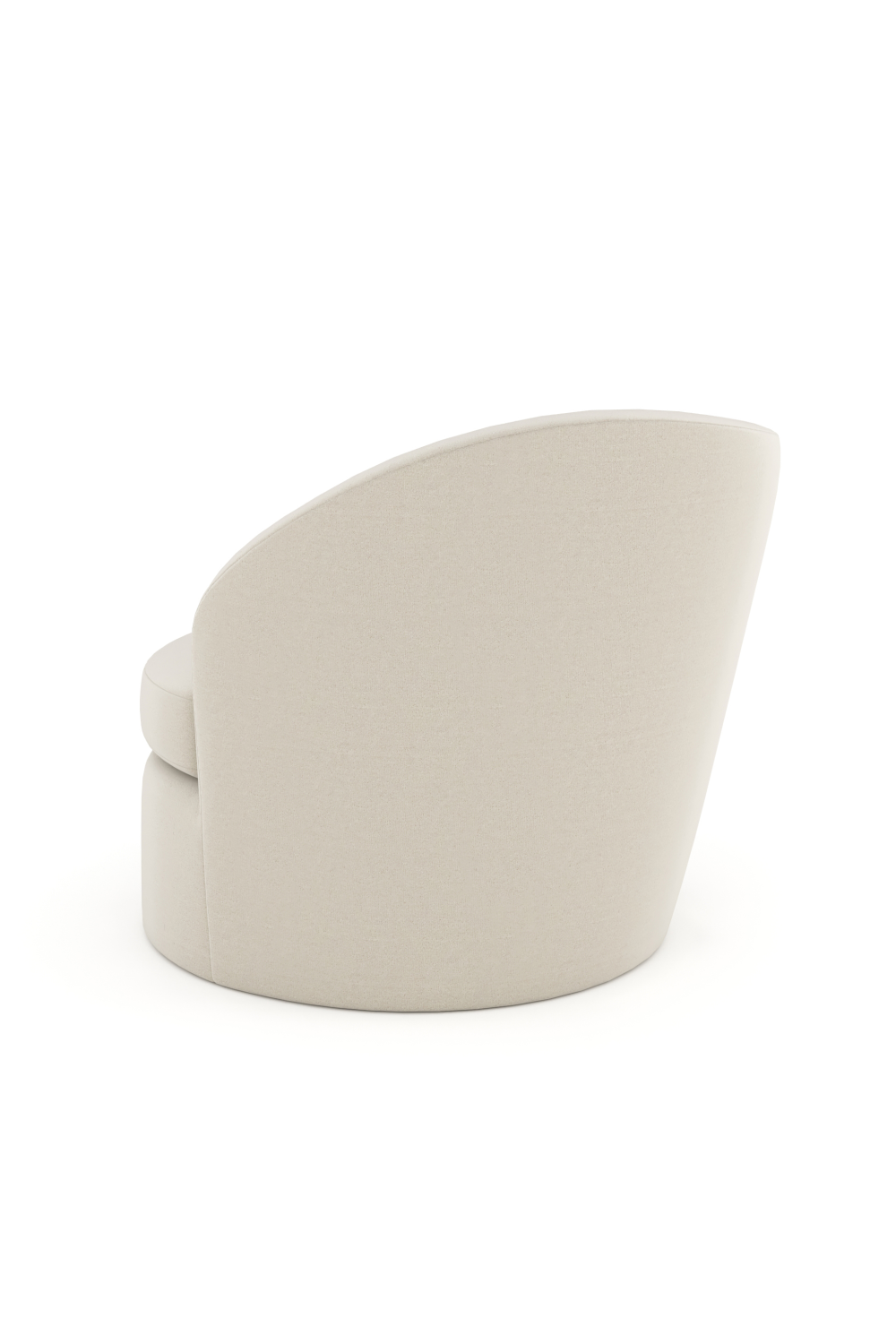   White Modern Swivel Chair | Oroa.com