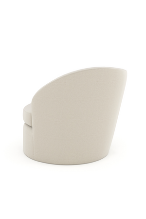   White Modern Swivel Chair | Oroa.com