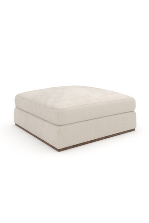   Upholstered Square Ottoman | Oroa.com