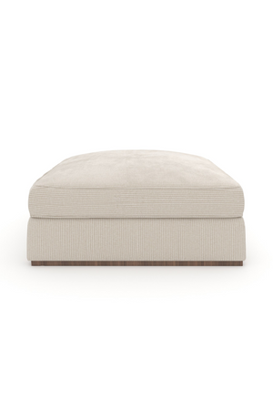   Upholstered Square Ottoman | Oroa.com