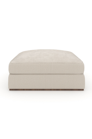   Upholstered Square Ottoman | Oroa.com