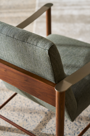   Eucalyptus Linen Accent Chair | Oroa.com